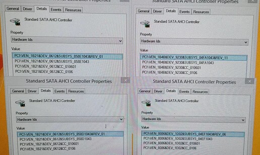 SATA AHCI Controllers