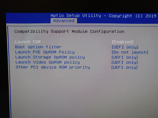 CSM-Config