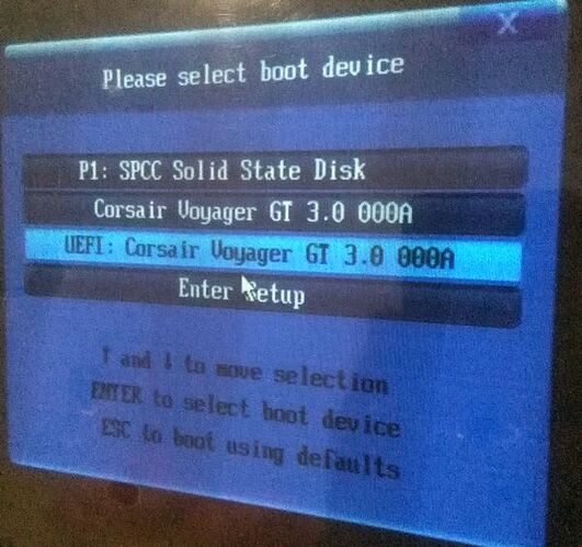 Z77X-D3H Bios mod boot options