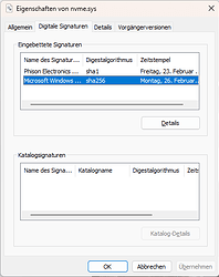 Phison NVMe driver WHQL