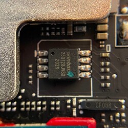 Winbond BIOS chip
