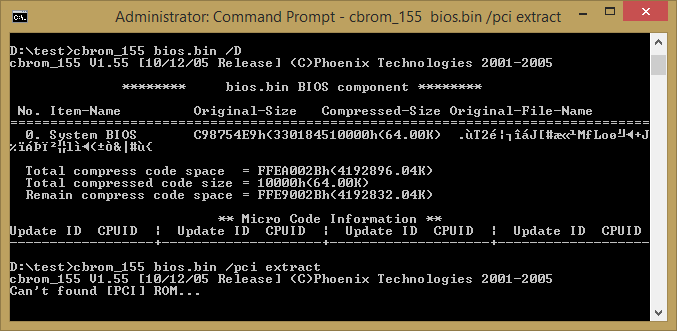Lenovo Thinkpad BIOS opened with CBROM_155.png