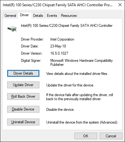 Intel RST driver v16.5.0.1027 Pic1.png