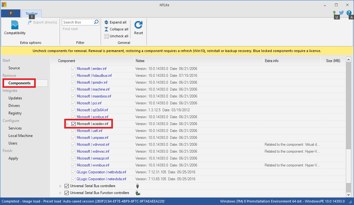 NTLite - Removal of the file scsidev.inf Pic2.png