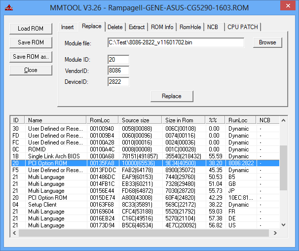 non-UEFI MMTool - Replacing the Intel RAID ROM Module - Before.png