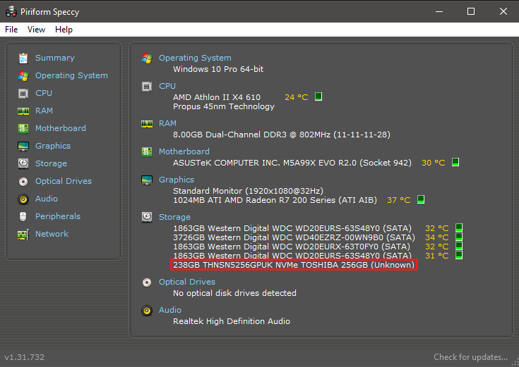 Piriform NVMe detection.png