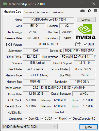 Nvidia discount driver 398.82