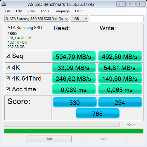 as-ssd-bench ATA Samsung SSD-desact-vid.png