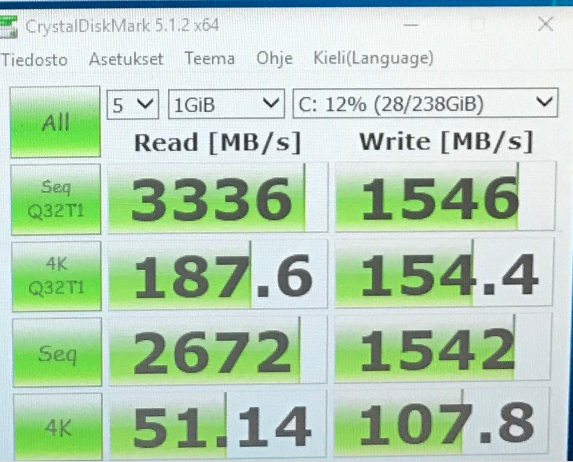 Benchmark results CrystalDiskMark.png