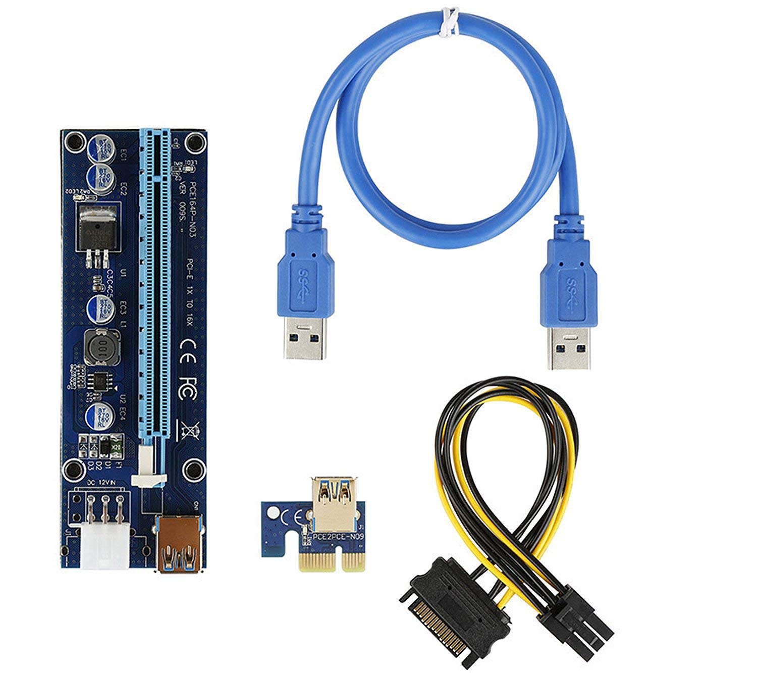 Storite Riser Card PCI-E Express 1x -16x.jpg