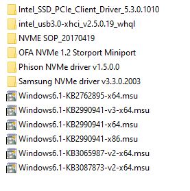 NVMe drivers