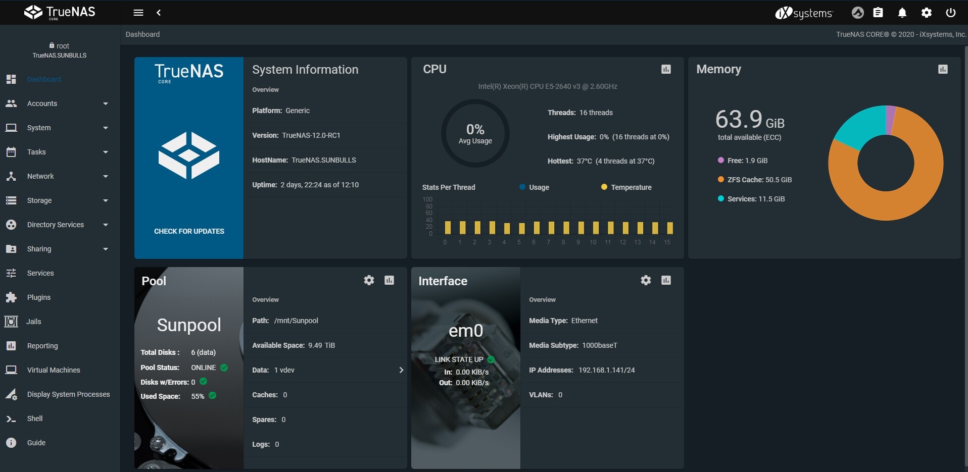 6x6TB_ZFS-Z2_TrueNAS_12_ASUS_X99-A_USB3.1_4x16GB_2400MHz_ECC_Reg_DDR4.jpg