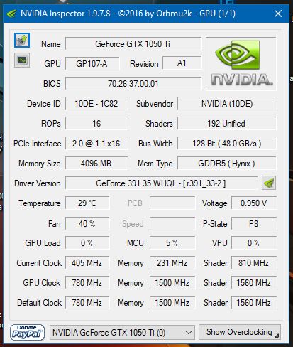 nvidia driver windows 10 pro 1050 ti 419.35 download