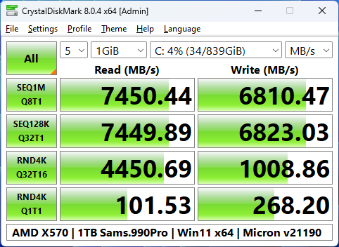 AMD X570+1TB Sams.990Pro+Micron21190