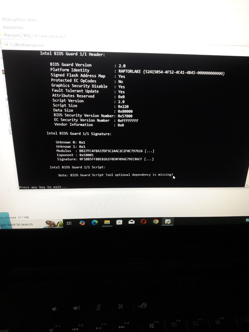 Problem] Lenovo ThinkStation P3 Ultra Type 30HB - BIOS